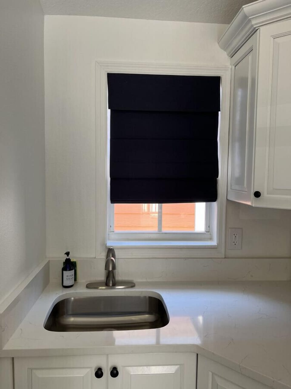 Blackout roman shades