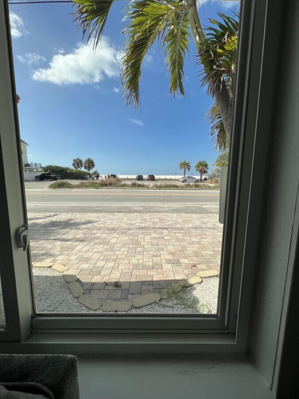 Beautiful gulf view from living room