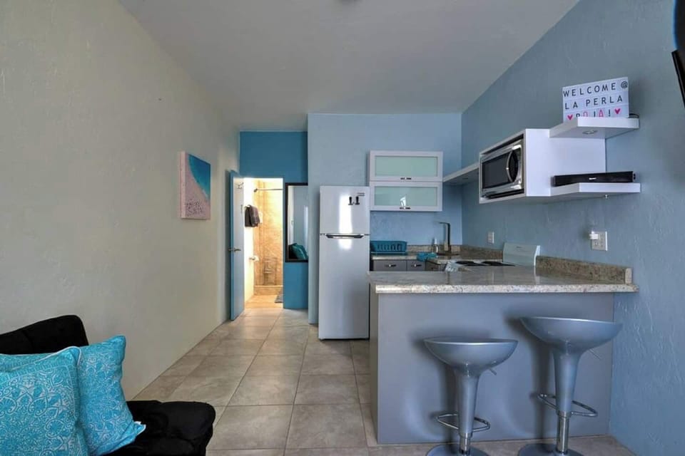 Cottage 4 - Living / dining / kitchen space.