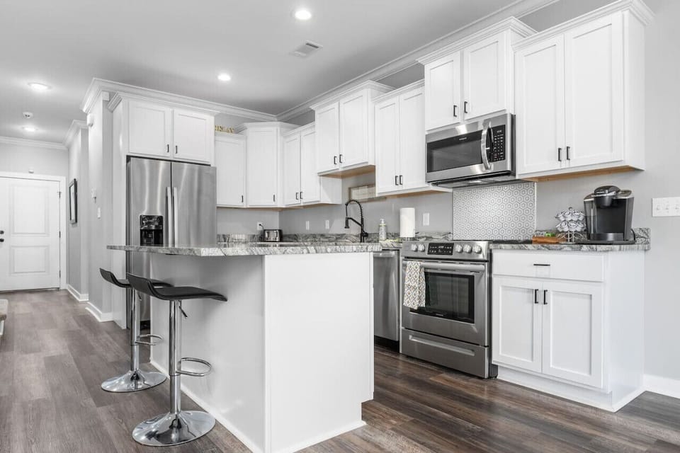 Start your day at the breakfast bar before heading out to explore.