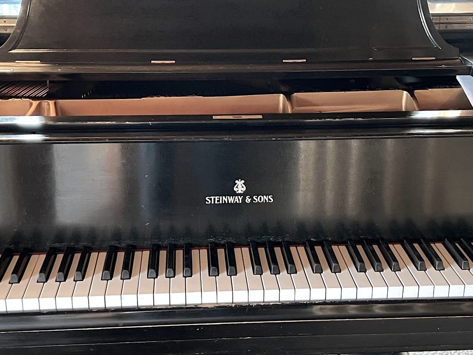 The Steinway Grand Piano. For those who can play.