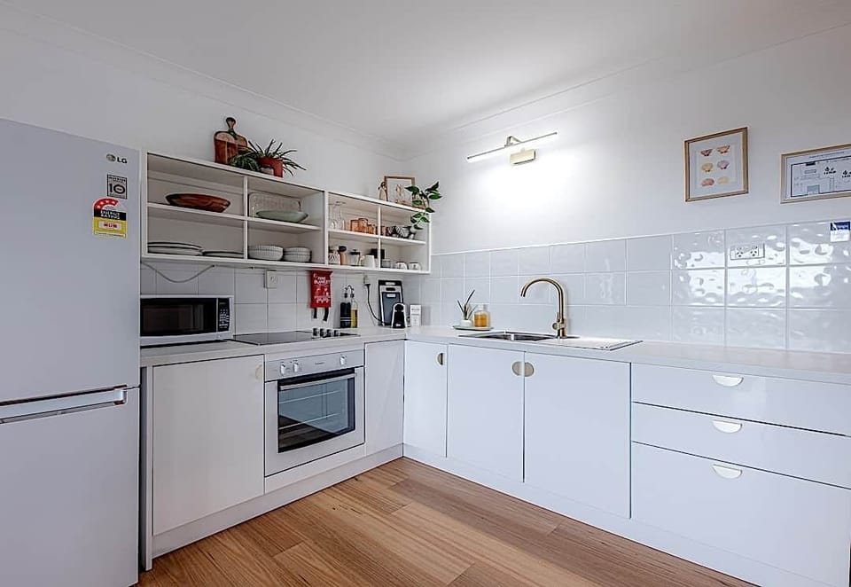 Fully equipped kitchen with coffee pod machine and all the essentials