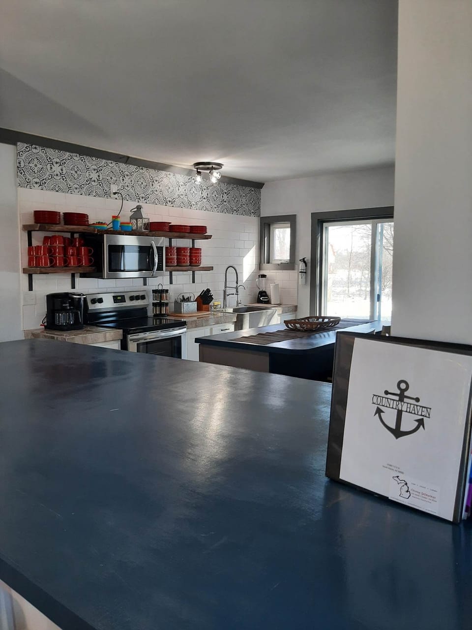 Island into Kitchen
