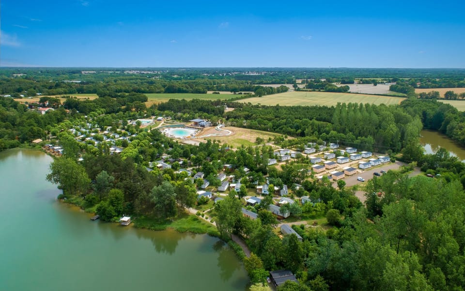  A sprawling resort nestled in lush greenery