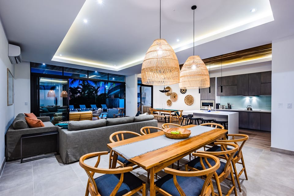 All rooms feature accent lighting 