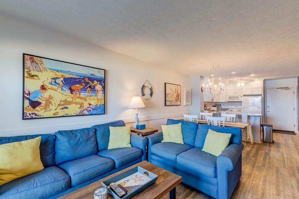 Main-Level Living Room with Deck Access