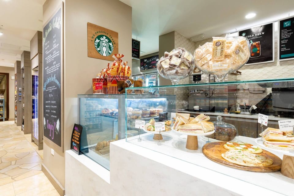 Cafe on site
