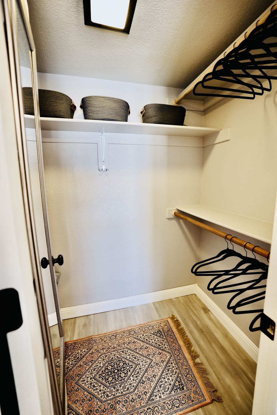 A storage for your baggage and clothes