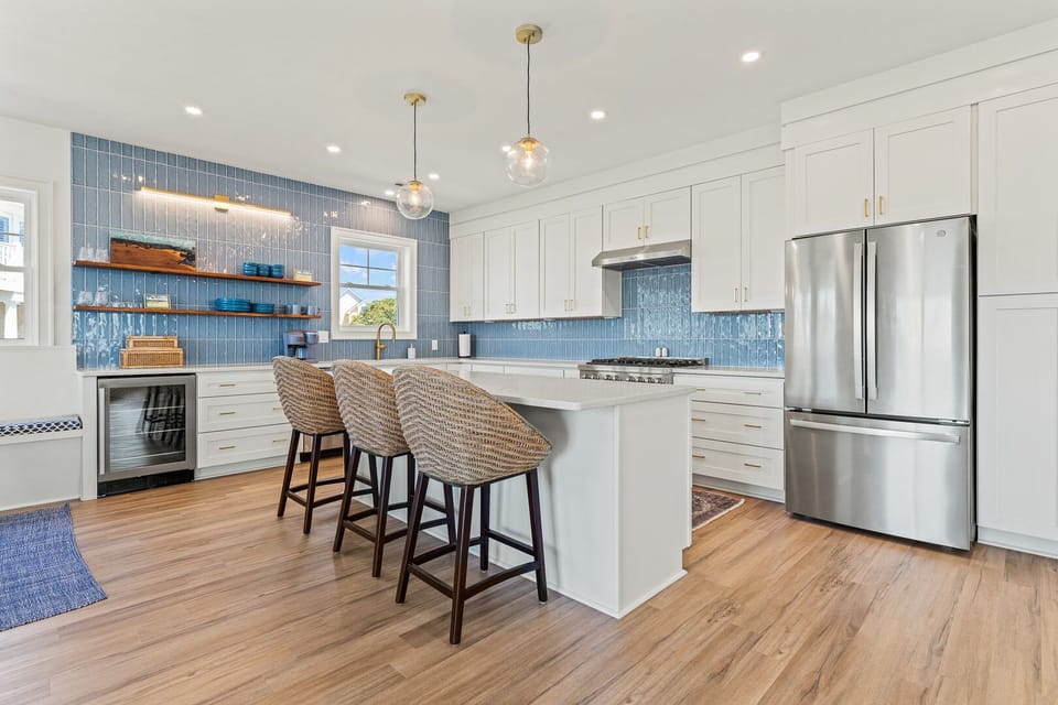 Kitchen with Bar Seating