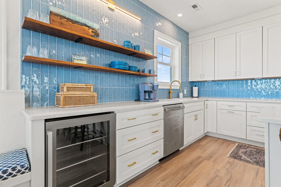 Kitchen with Bar Seating