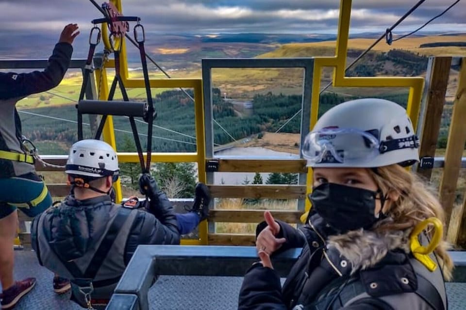 Zip World is just a 15 min drive. 