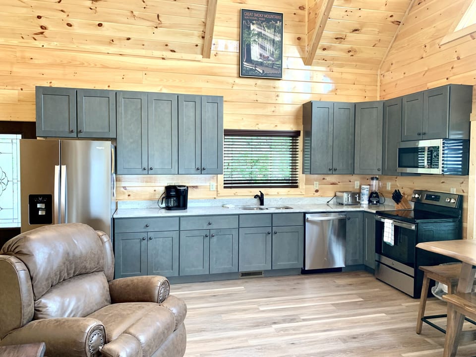 Full Kitchen at Beyond Views - Fully equipped for your group's meals throughout your vacation stay