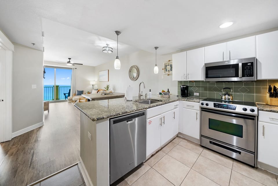 Cook while looking at that view!