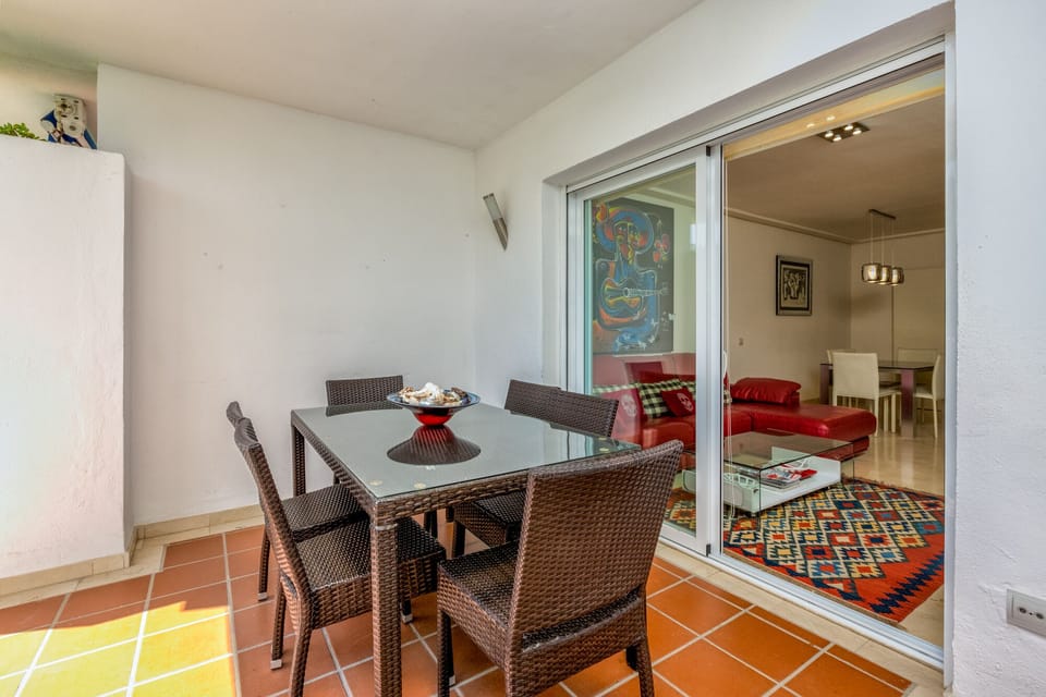 out door furniture - Terrazas de Banús holiday apartment in Puerto Banús