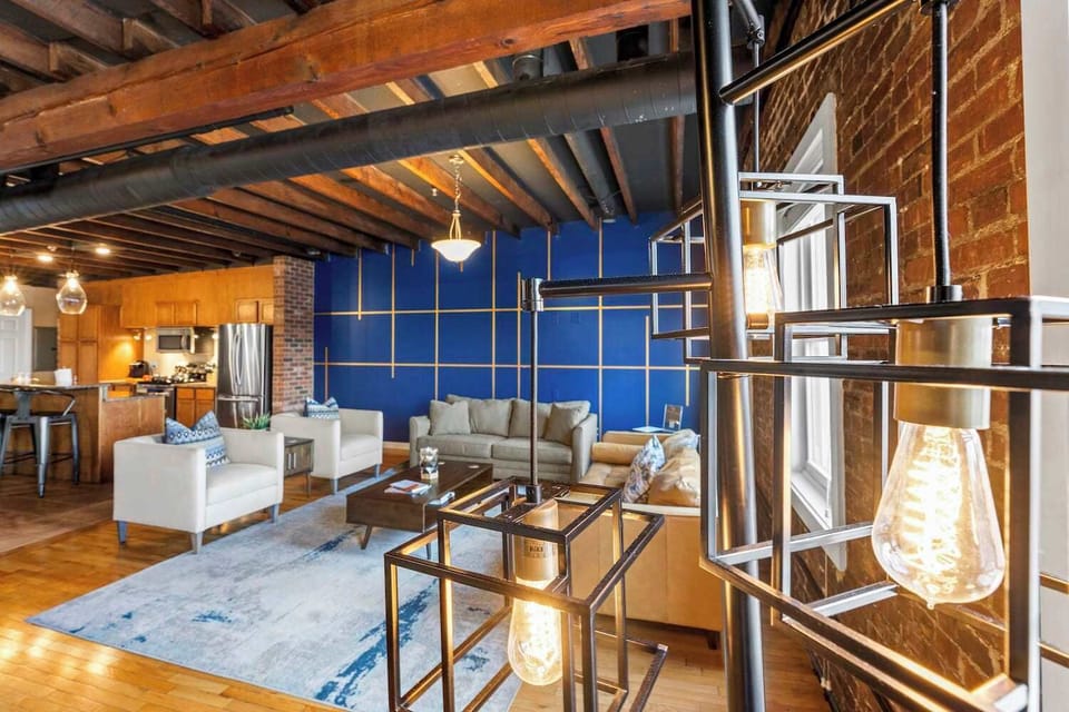 Start your bourbon trail tour with a stay at this comfortable and homy Louisville apartment, perfect for savoring every moment of your Kentucky adventure.