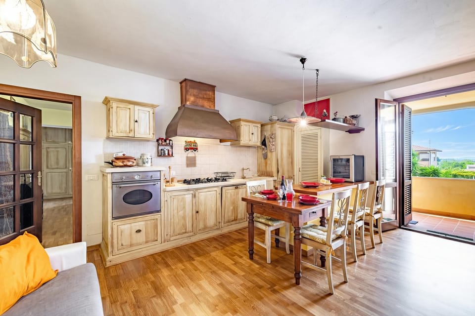 Kitchen and dining area