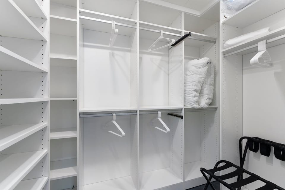 Bedroom #1 suite with walk-in closet