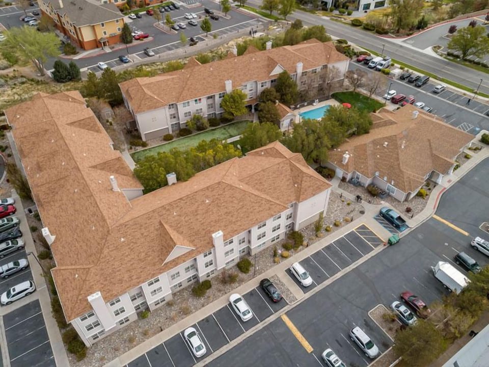 Get oriented with a bird’s-eye view of the property.