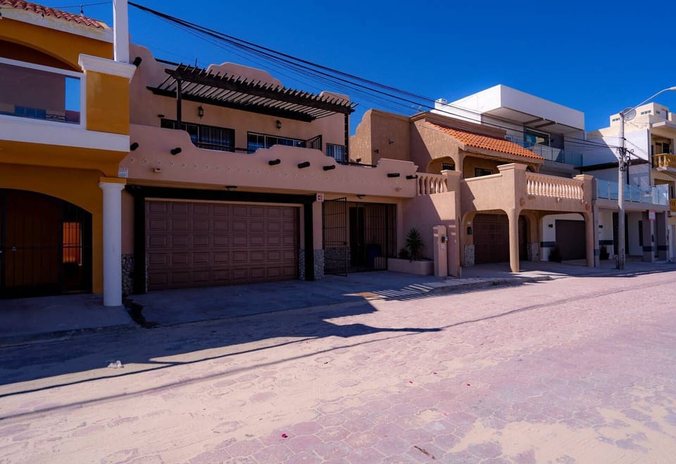 Casa Pistola in Las Palmas San Felipe, BC. Rental Home - house front left