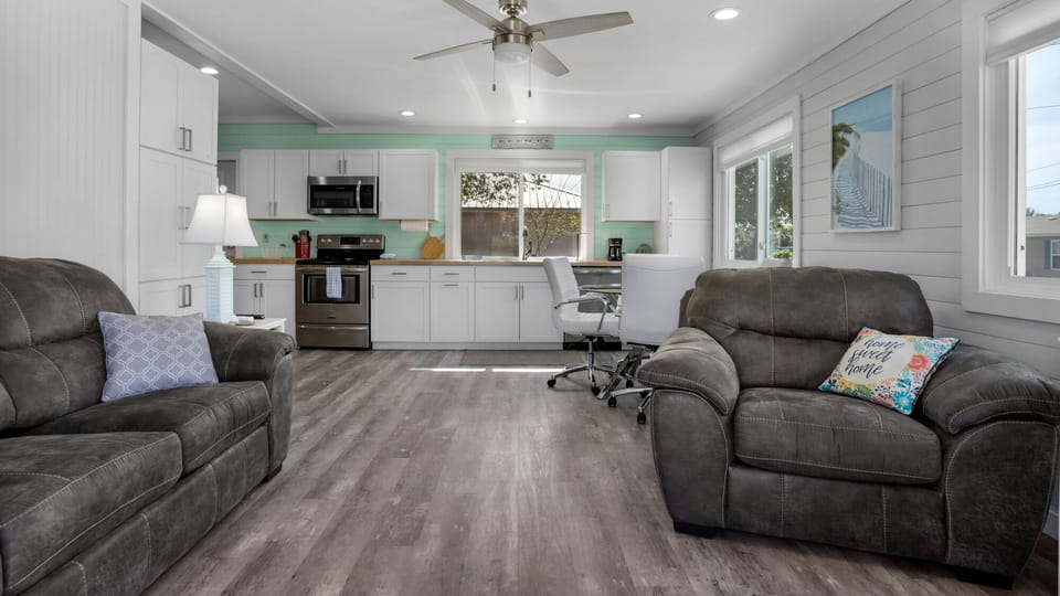 Serenas Secret Living Area and Kitchen