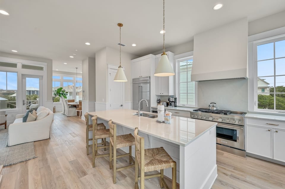 Sunset Lounge - Seagrove Beach - Third Floor - Kitchen Area