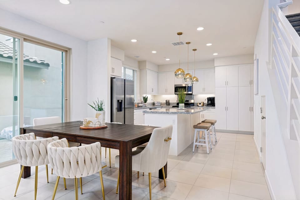 Dining and Kitchen area