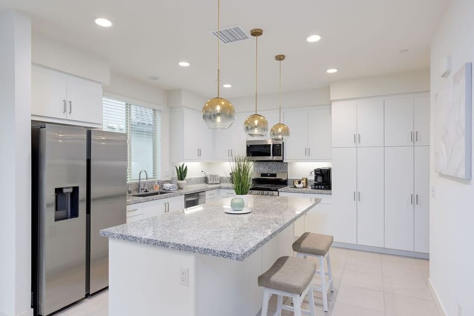 Kitchen with modern appliances