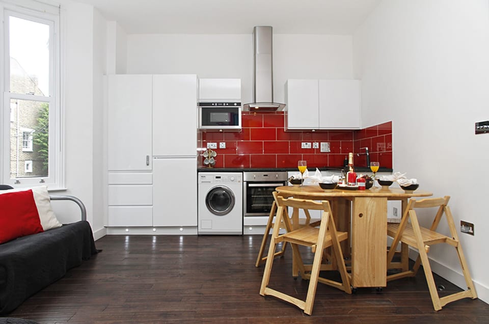Large living room with kitchen - diner