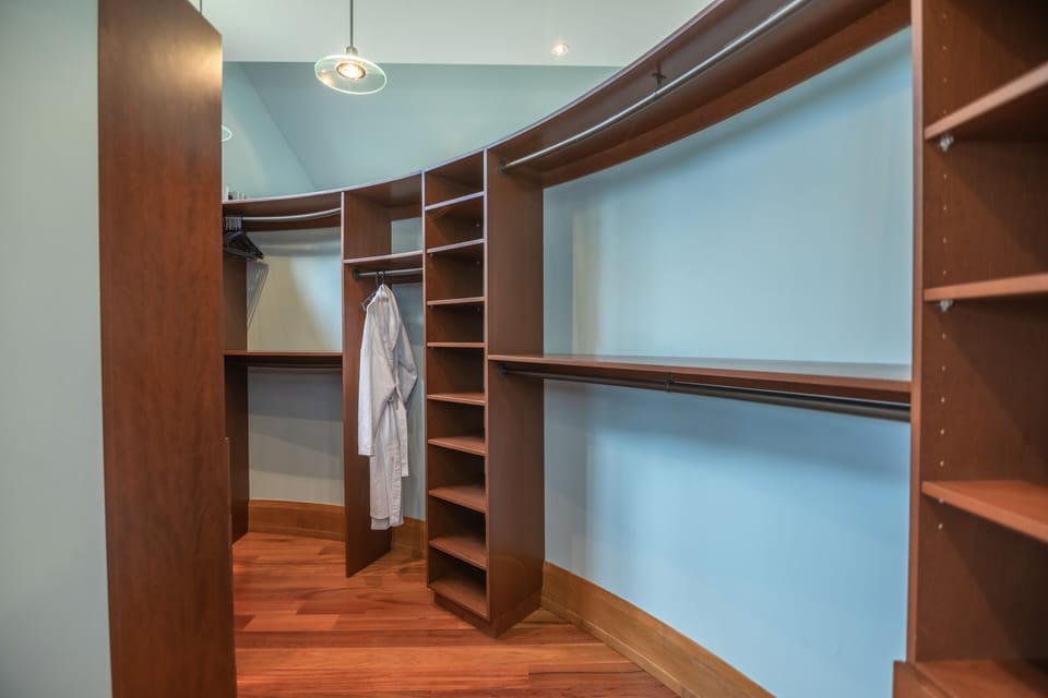 Master closet
