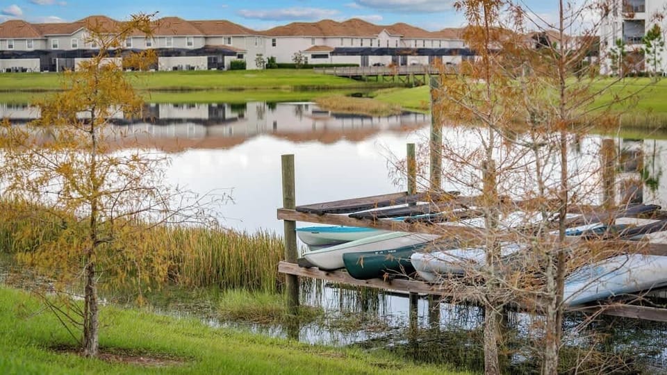 Available Kayaks for rent at the Storey Lake Resort. 