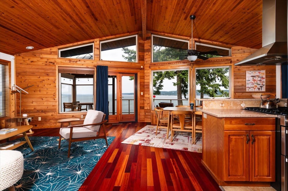 The views from the living area are unbeatable!