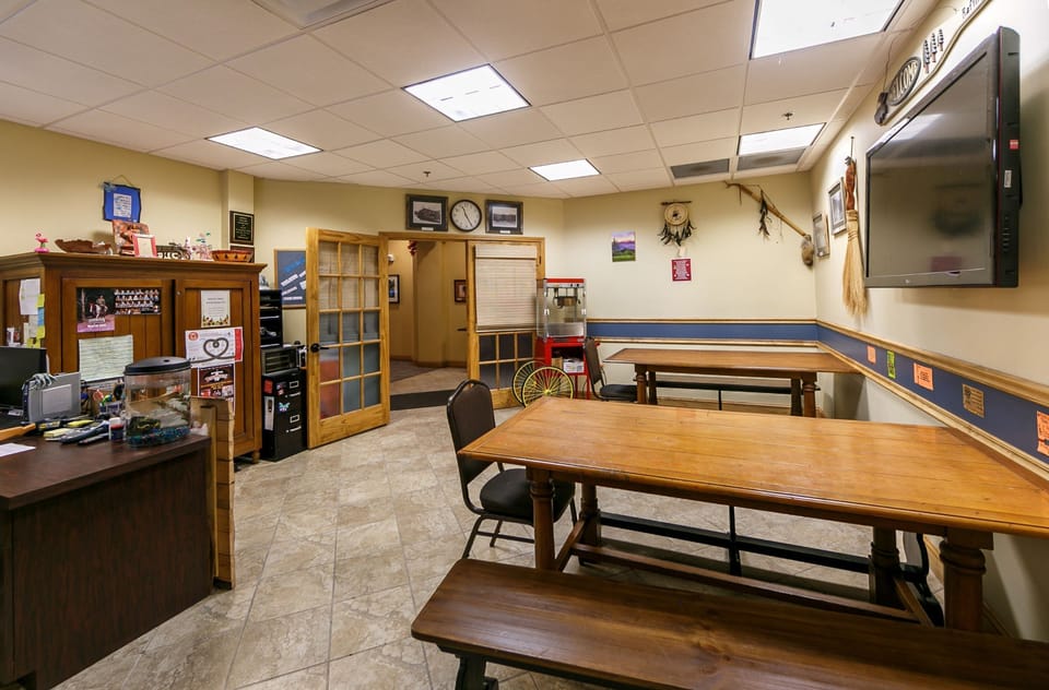 Enjoy on-site amenities such as the activity center.