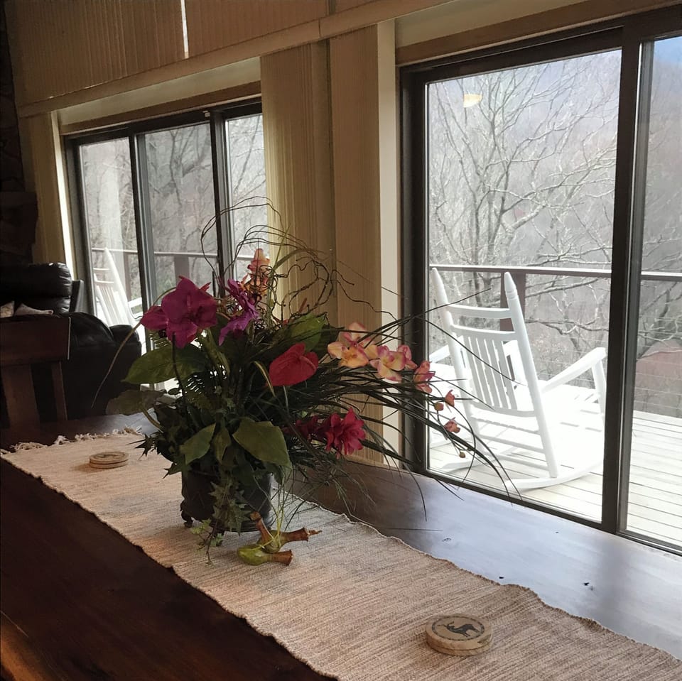 Dinner time with a view!