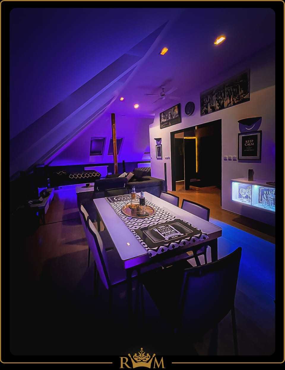 Relaxed evening ambience