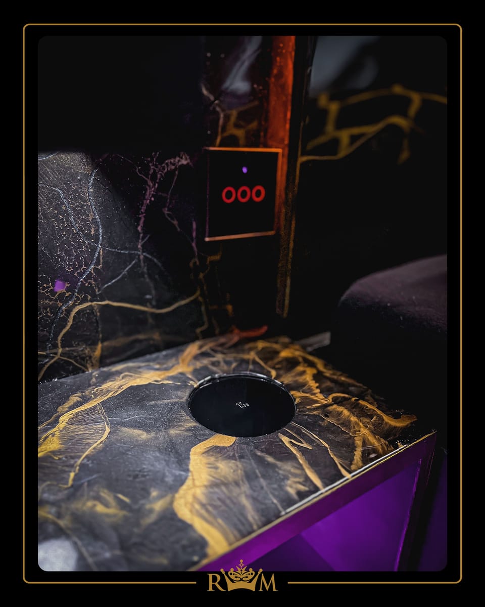 Wireless charging on the bedside tables &  touch controlled light switches.
