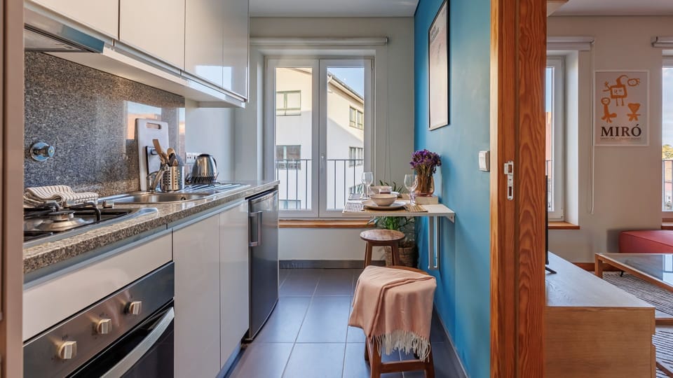 Traditional and classic kitchen, equipped with all the essentials you might need during your stay #practical #bright