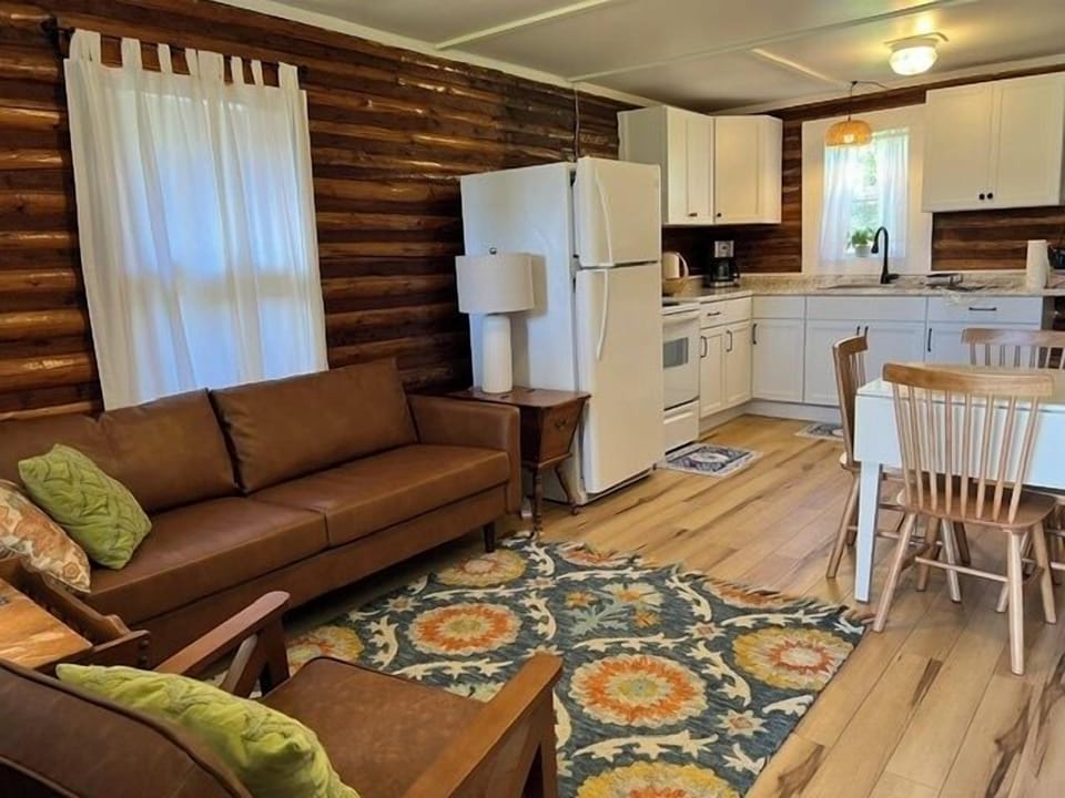 Living room & kitchen
