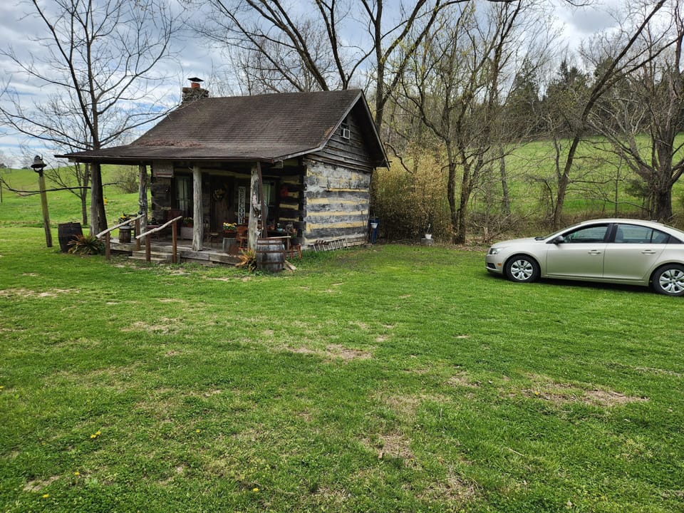 Drive right up to cabin