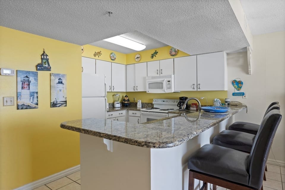 Indoors, Kitchen, Painting, Kitchen Island, Microwave