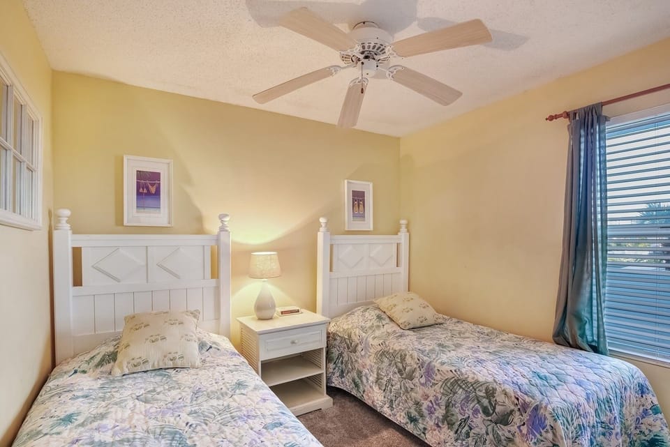 Bed, Bedroom, Furniture, Indoors, Ceiling Fan
