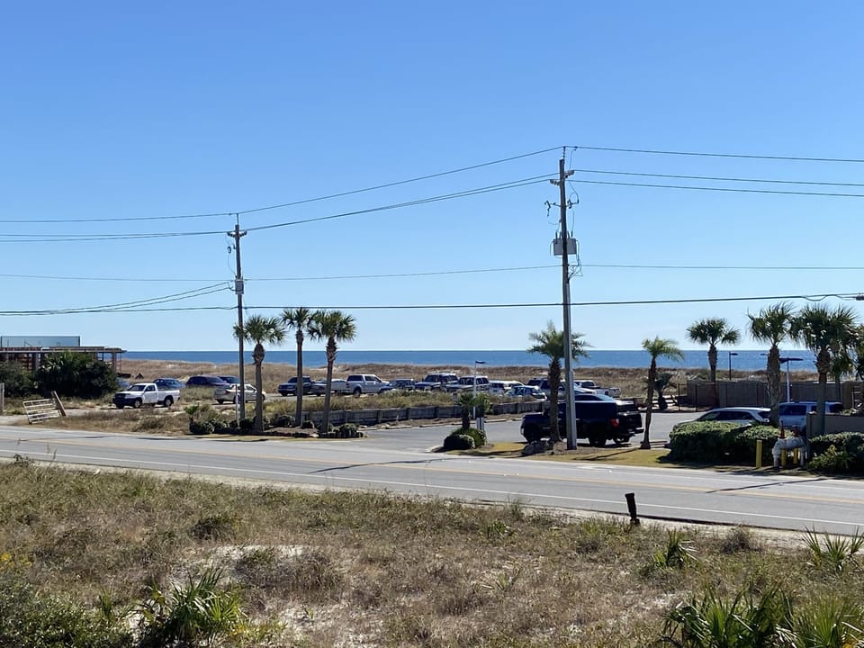 View from front balcony
