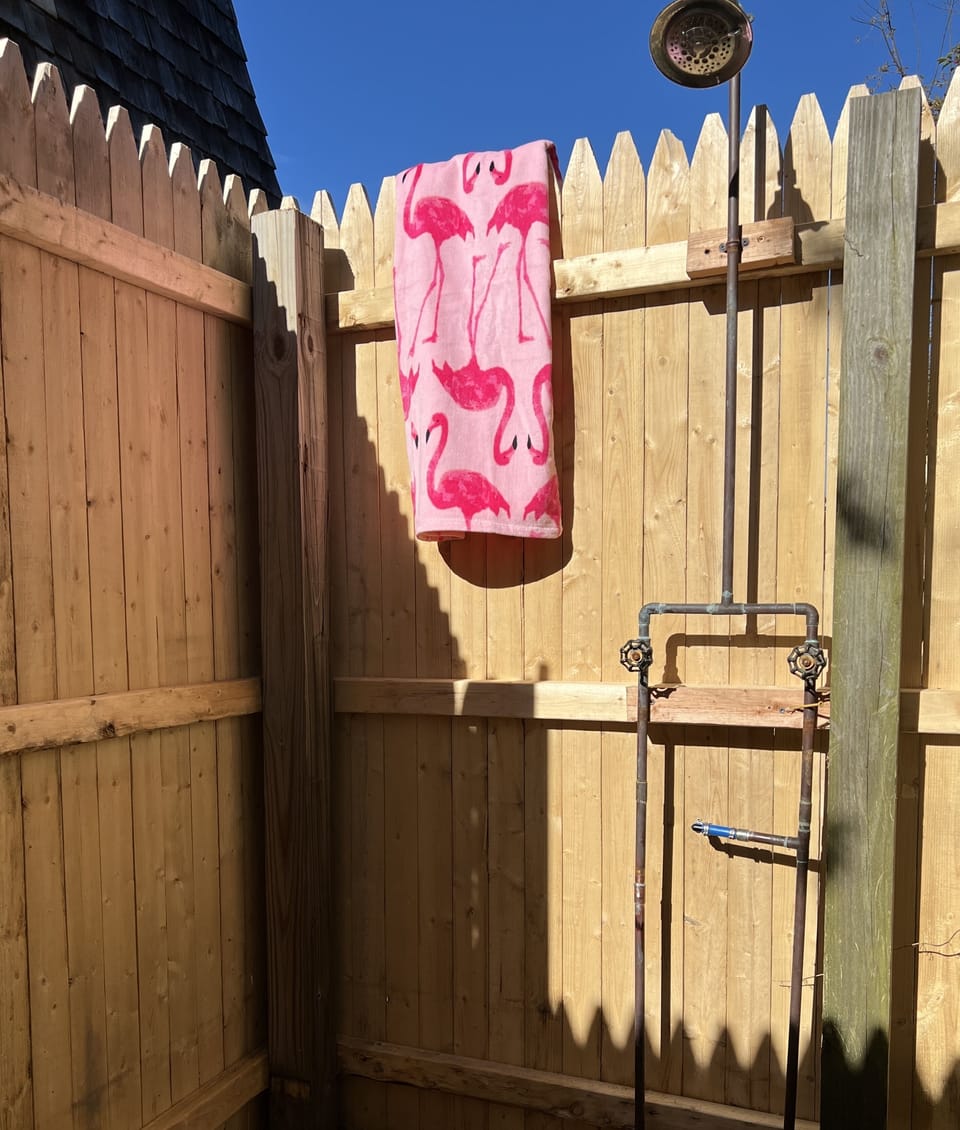 Outdoor shower 