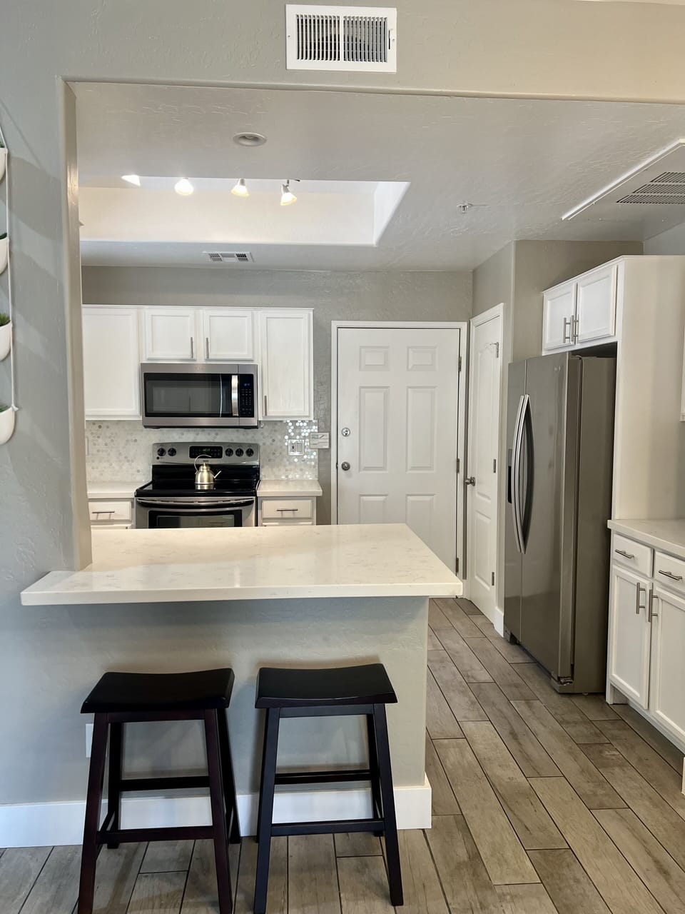 Direct entry from garage into kitchen