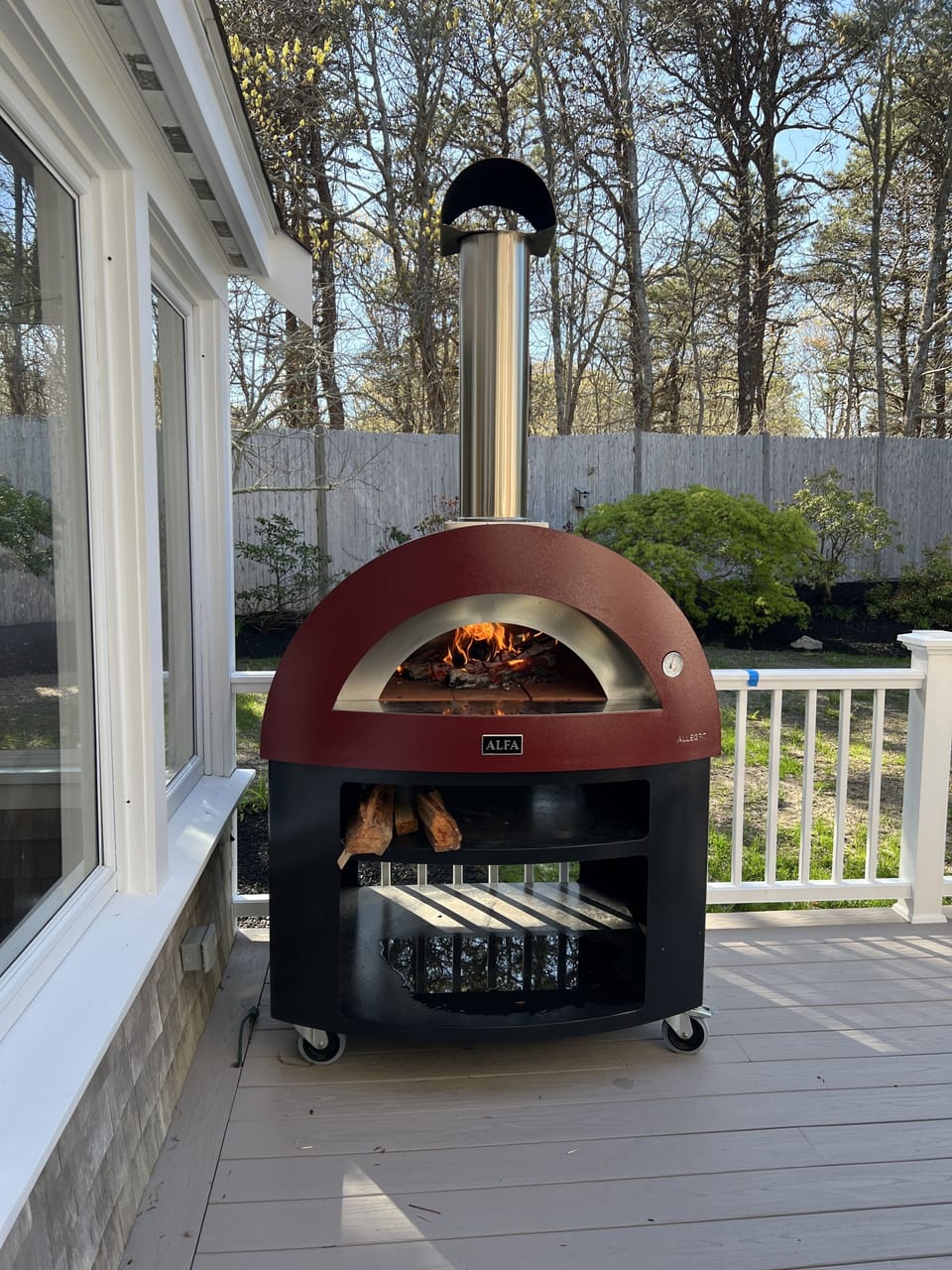 Brand new Alpha one pizza oven - cook pizza in two minutes!  Extremely easy 