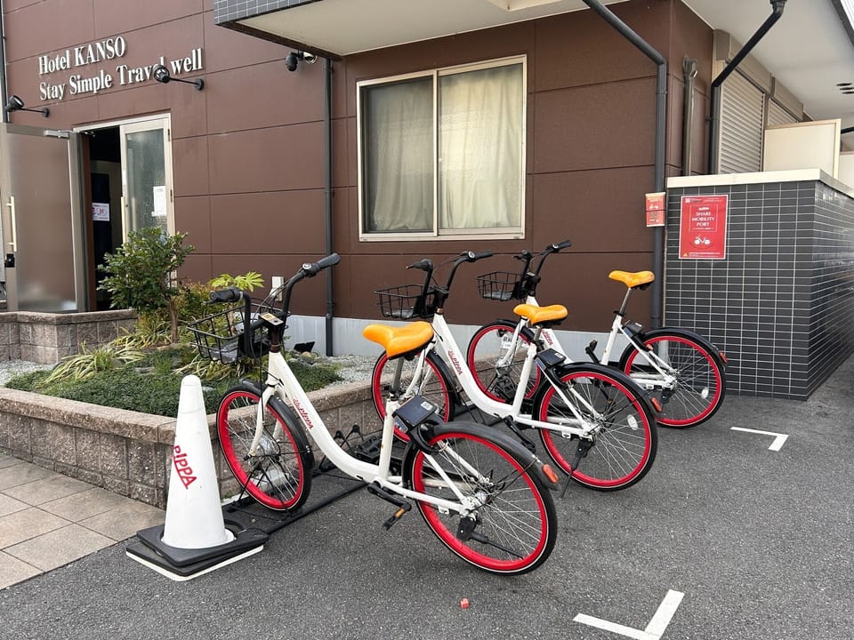 1 minute walk to share cycle (PiPPA port) Convenient for shopping and sightseeing