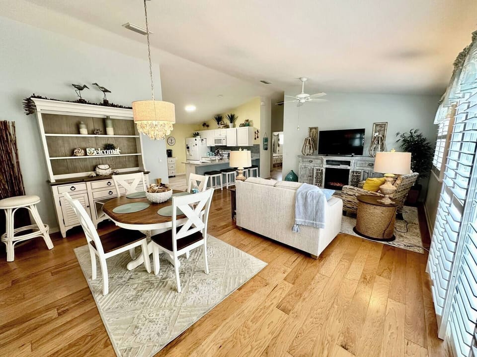 Open Concept Dining/Living Room/Kitchen