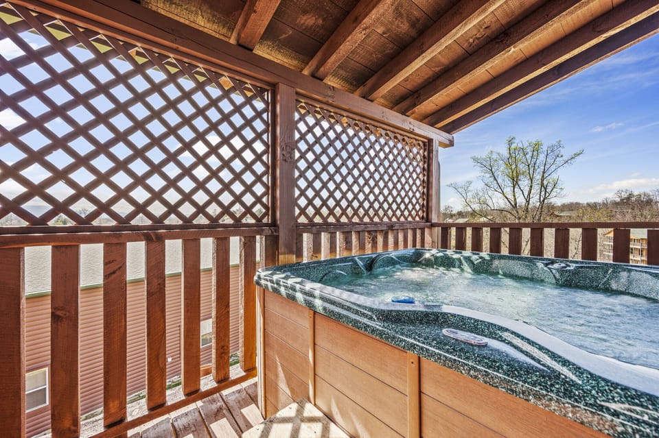 Slip into the warm bubbles, take in the mountain views, and unwind after a full day of adventure.
