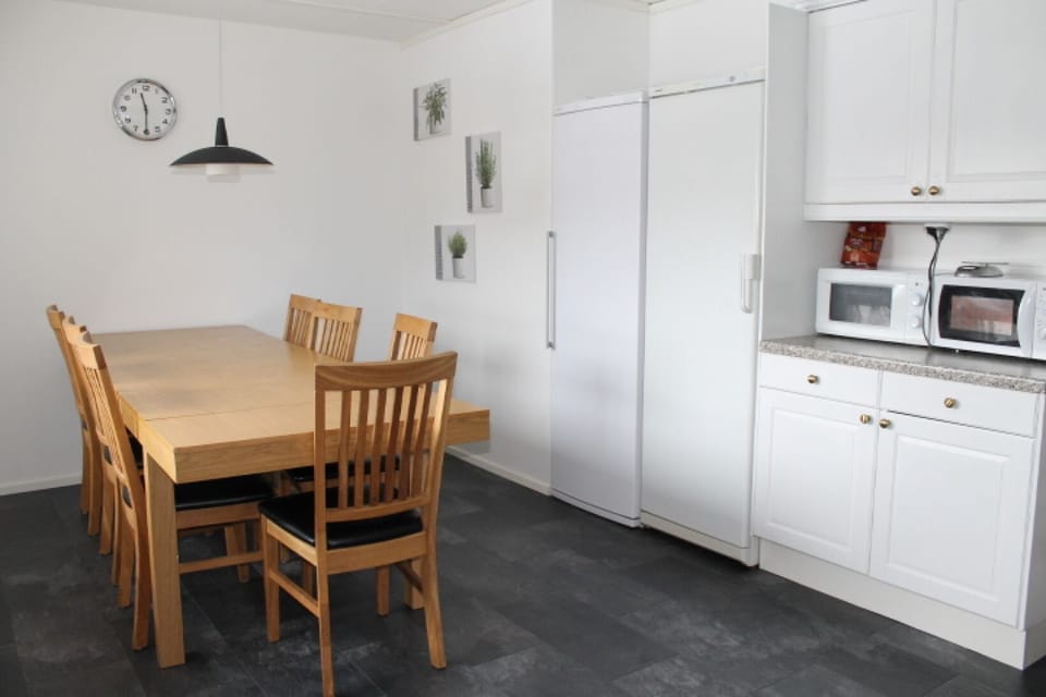 kitchen with dining area