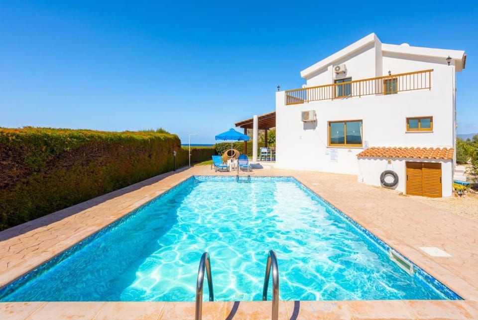 Beautiful villa with private pool, terrace, and garden with sea views