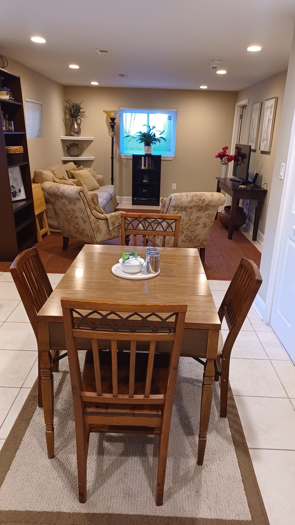 Dining Area and Living Room